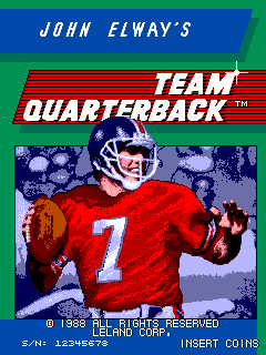 Team Quarterback (ARC)   © Leland 1988    1/3