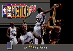 NBA Action '95 (SMD)   © Sega 1995    1/3