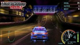 Need For Speed: Underground Rivals (PSP)   © EA 2005    2/3