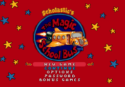 The Magic School Bus (SMD)   © Sega 1995    1/4
