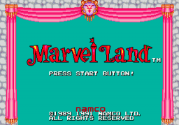 Marvel Land (SMD)   © Namco 1991    1/4