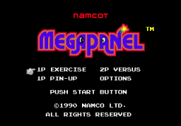 Mega Panel (SMD) &nbsp; &copy; Namco 1990 &nbsp;  1/3