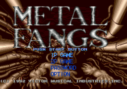 Metal Fangs (SMD)   © Victor 1993    1/3