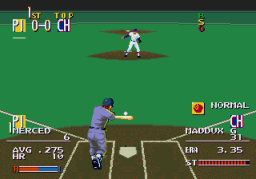 Sports Talk Baseball (SMD)   © Sega 1992    2/4