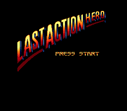 Last Action Hero (SMD)   © Sony Imagesoft 1993    1/3