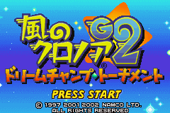 Klonoa 2: Dream Champ Tournament (GBA)   © Namco 2002    4/4