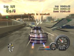 Crash 'N' Burn (2004) (XBX)   © Eidos 2004    4/6