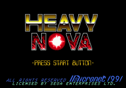 Heavy Nova (SMD)   © Micronet 1991    1/3