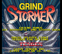 Grind Stormer (SMD)   © Tengen 1994    1/5