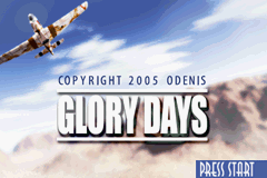 Glory Days (GBA)   © SG Diffusion 2005    1/3