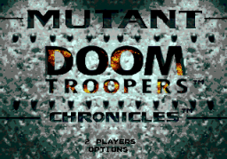 Doom Troopers: The Mutant Chronicles (SMD)   © Playmates 1995    1/4