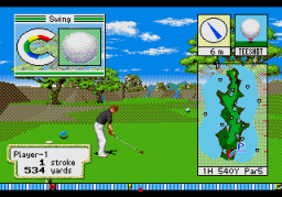 Wicked 18 Golf (SMD)   © Sega 1994    2/3