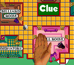 Clue (SMD)   © Parker Bros. 1992    4/4