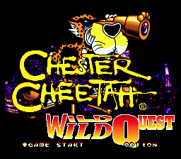 Chester Cheetah: Wild Wild Quest (SMD)   © Kaneko 1992    1/4