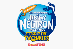 Jimmy Neutron: Attack Of The Twonkies (GBA)   © THQ 2004    1/3