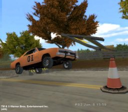 The Dukes Of Hazzard: Return Of The General Lee (PS2)   © Ubisoft 2004    1/3