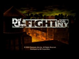 Def Jam: Fight For NY (GCN)   © EA 2004    1/3