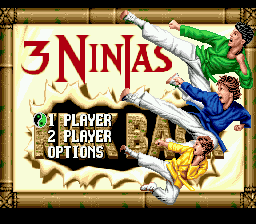 3 Ninjas Kick Back (SMD)   © Psygnosis 1994    1/4
