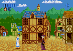 Beauty And The Beast: Belle's Quest (SMD)   © SunSoft 1993    3/4