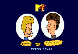 Beavis And Butt-head (SMD)   © Viacom 1994    1/4