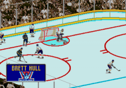 Brett Hull Hockey '95 (SMD)   © Accolade 1994    2/3