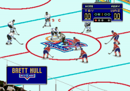 Brett Hull Hockey '95 (SMD)   © Accolade 1994    3/3