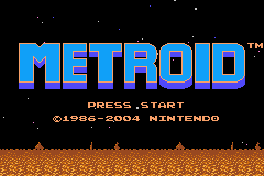 Metroid (GBA)   © Nintendo 2004    1/3