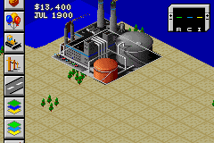 SimCity 2000 (GBA)   © DSI 2003    2/3
