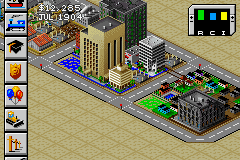 SimCity 2000 (GBA)   © DSI 2003    3/3