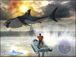 Jaws Unleashed (PS2)   © Majesco 2005    3/3