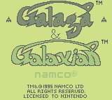 Arcade Classic 3: Galaga / Galaxian (GB)   © Nintendo 1995    1/3
