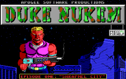 Duke Nukem (PC)   © Apogee 1991    1/3