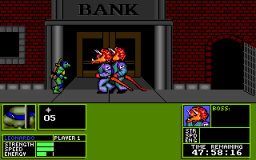 Teenage Mutant Ninja Turtles: Manhattan Missions (PC)   © Konami 1991    2/3