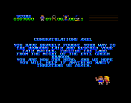 Axel's Magic Hammer (AMI)   © Gremlin 1989    18/18