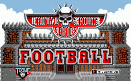 Brutal Sports Football (AMI)   © Millennium 1993    1/3