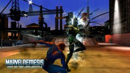 Marvel Nemesis: Rise Of The Imperfects   © EA 2005   (PSP)    1/3