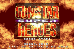 Gunstar Future Heroes (GBA)   © THQ 2005    1/4