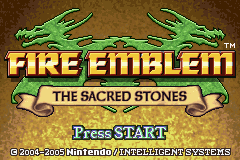 Fire Emblem: The Sacred Stones (GBA)   © Nintendo 2004    1/3