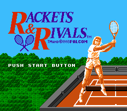 Rackets & Rivals (NES)   © Palcom 1993    1/3