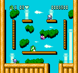 Bubble Bobble: Part 2 (NES)   © Taito 1993    3/3