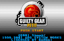Guilty Gear Petit   © Sammy 2001   (WSC)    1/4