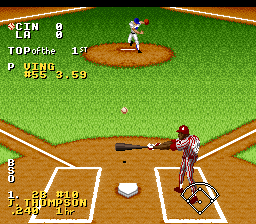 Ken Griffey Jr. Major League Baseball (SNES)   © Nintendo 1994    2/3