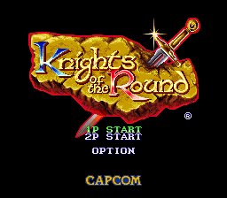 Knights Of The Round (SNES)   © Capcom 1994    1/3