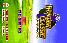 Wonder Classic (WSC)   © Namco 2001    1/2