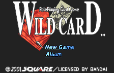 Wild Card (WSC)   © Square 2001    1/3