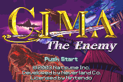 Cima: The Enemy (GBA)   © Natsume 2003    1/4