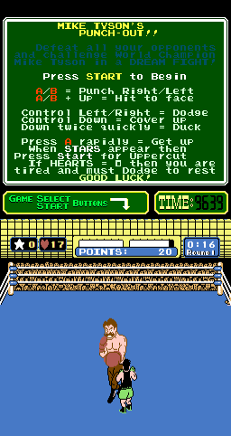 Mike Tyson's Punch-Out!! (ARC)   © Nintendo 1987    3/3