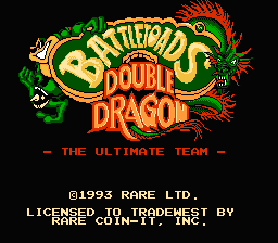 Battletoads & Double Dragon (NES)   © Tradewest 1993    1/3