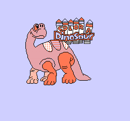 Color A Dinosaur (NES)   © Virgin 1993    1/3