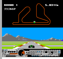 Michael Andretti's World Grand Prix (NES)   © American Sammy 1988    6/6